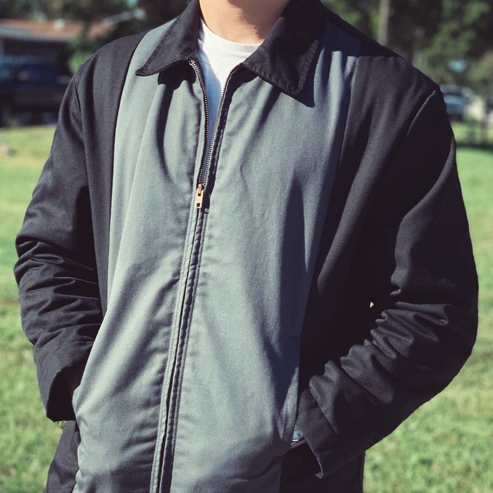 A zipper jacket